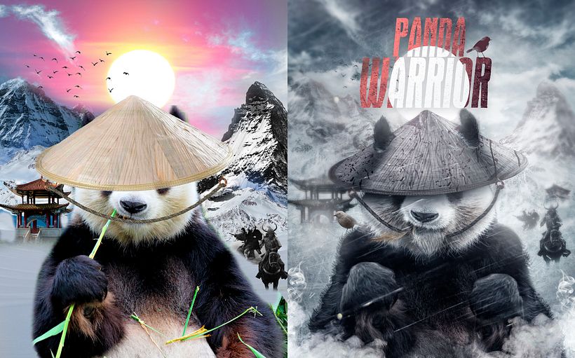 Mi Proyecto del curso: Retoque de Película / Panda Warrior 2