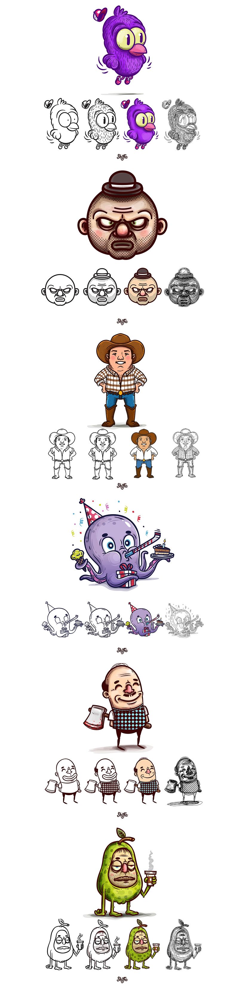 Algunos personajes 1