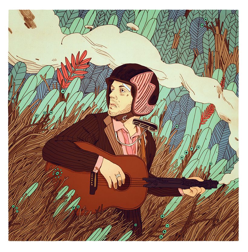 Angel Stanich / Metralleta Joe - Traditional illustration