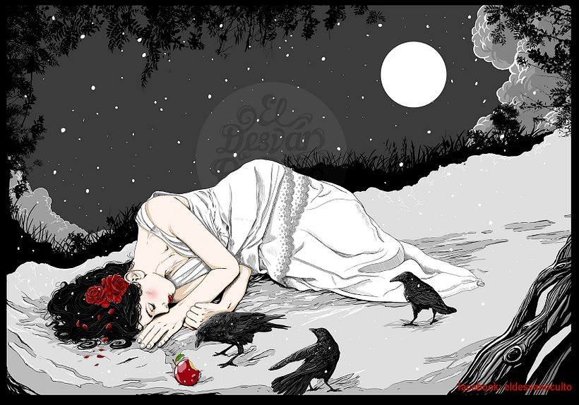 Blancanieves Fanart - Ilustración -1