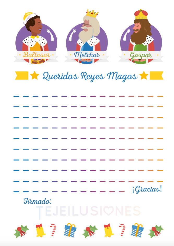 Queridos Reyes Magos 3