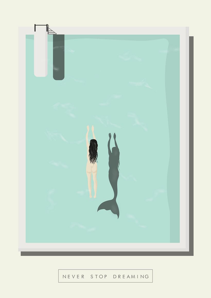 Ilustración / Never stop dreaming -1