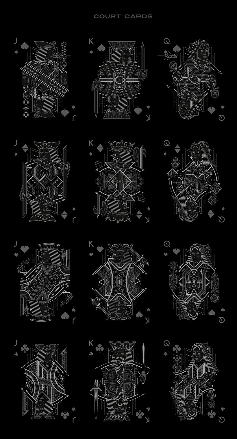 Darkfall deck  - Ilustración tradicional