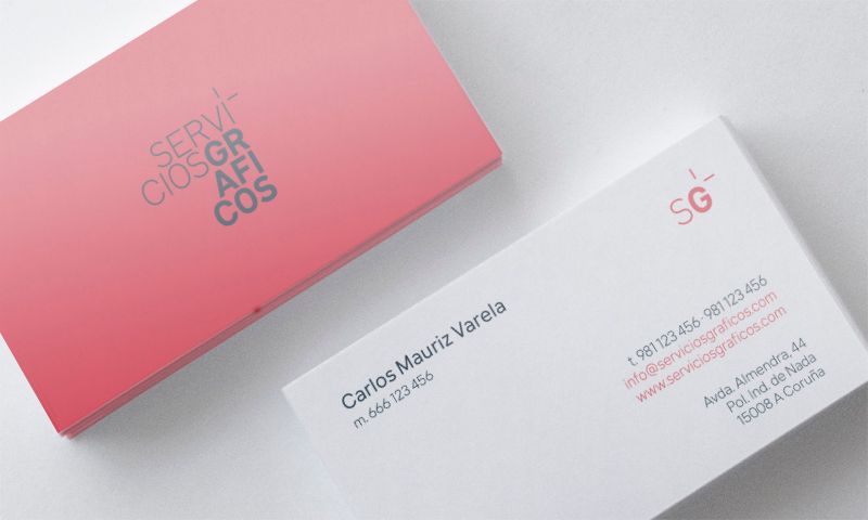 Identidad corporativa para imprenta 2