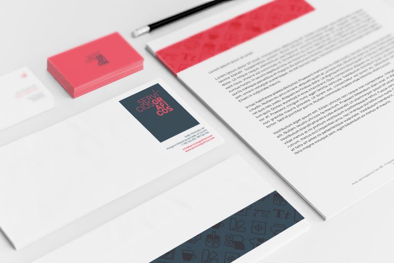 Identidad corporativa para imprenta 1