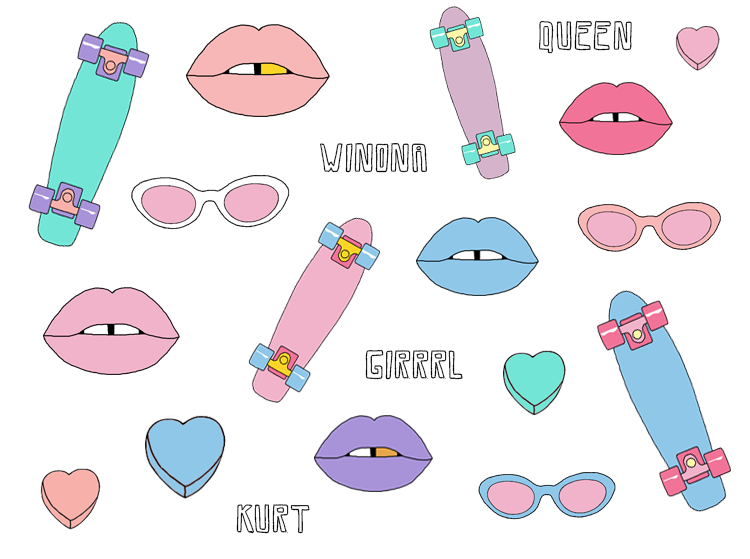 GIRRRL STICKERS 3