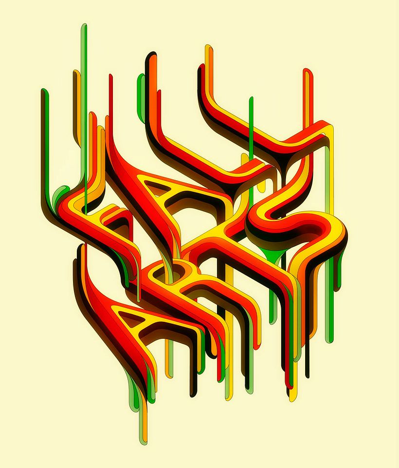 La fina línea entre la ilustración y el lettering de Charles Williams 13