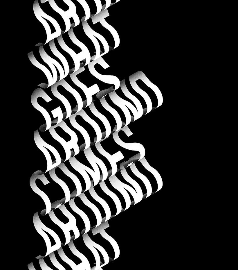 La fina línea entre la ilustración y el lettering de Charles Williams 20