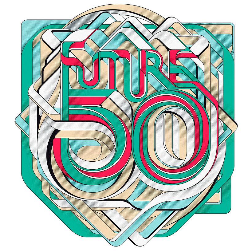 La fina línea entre la ilustración y el lettering de Charles Williams 23