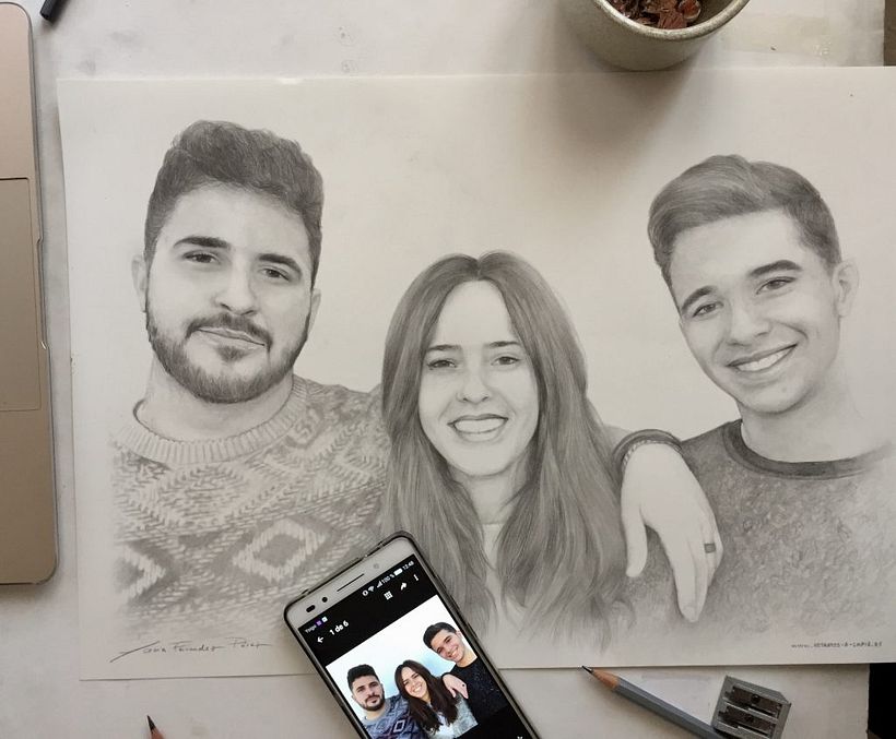Dibujos hechos a lapiz en mi web retratos-a-lapiz.es 1