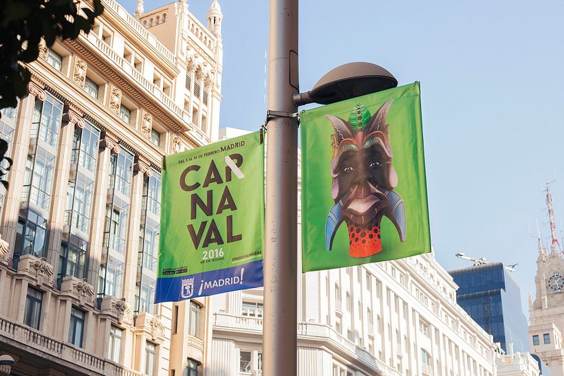 CARNAVAL 2016, Ayuntamiento de Madrid/ Diseño e imagen - Diseño