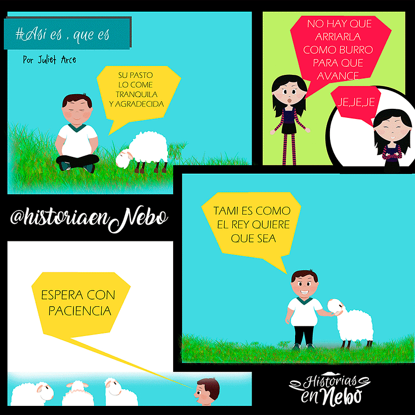 Historias en Nebo , Versión Historietas  3