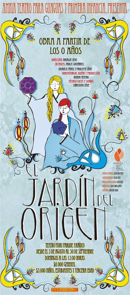 El Jardín del Origen - afiche teatro -1