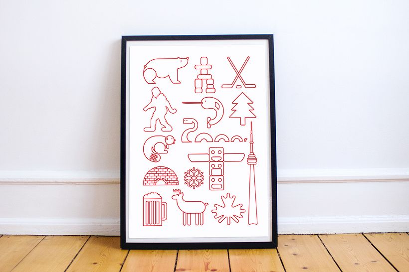 Canada Day icons 1