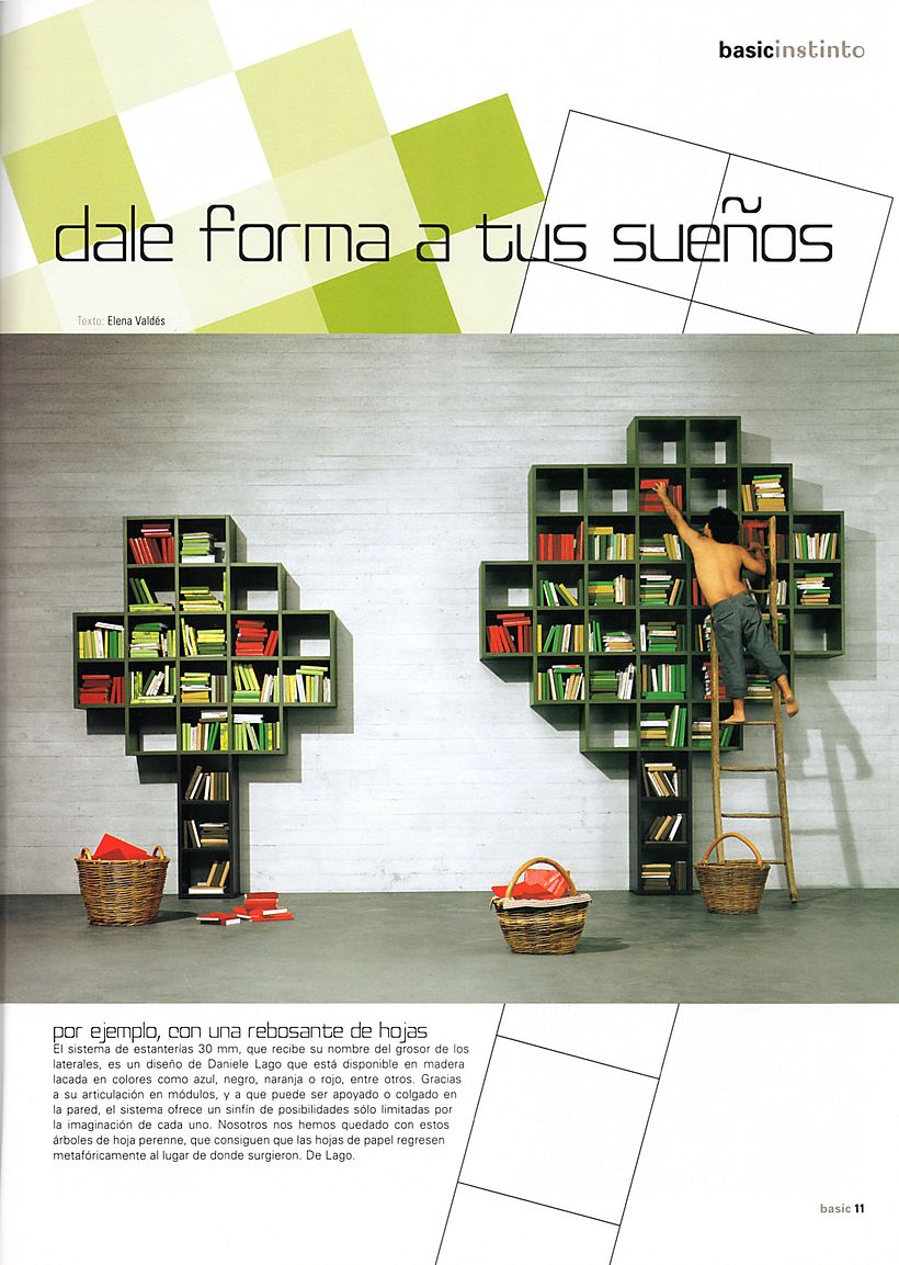 Casa Basic revista - Grafika edytorska