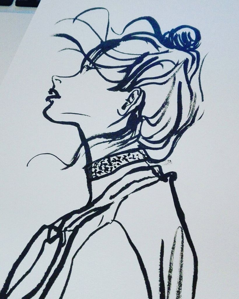 She - Ilustrație tradițională