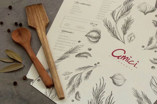 Amici Ristorante Menús 0