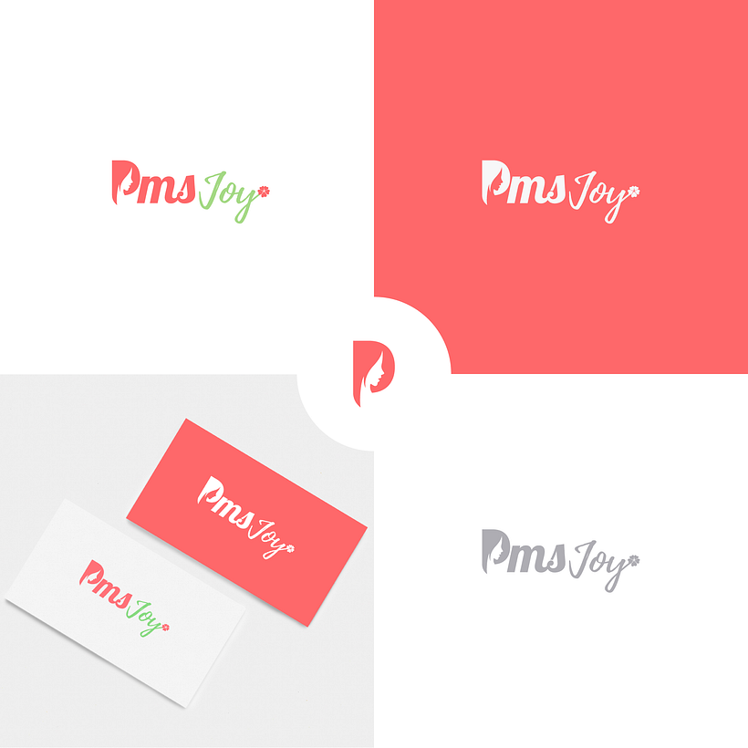 PMSjoy ~ logo design -1