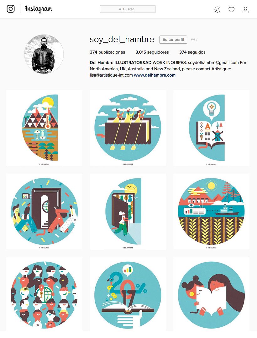 ¿Hay domestikos utilizando Instagram? 1