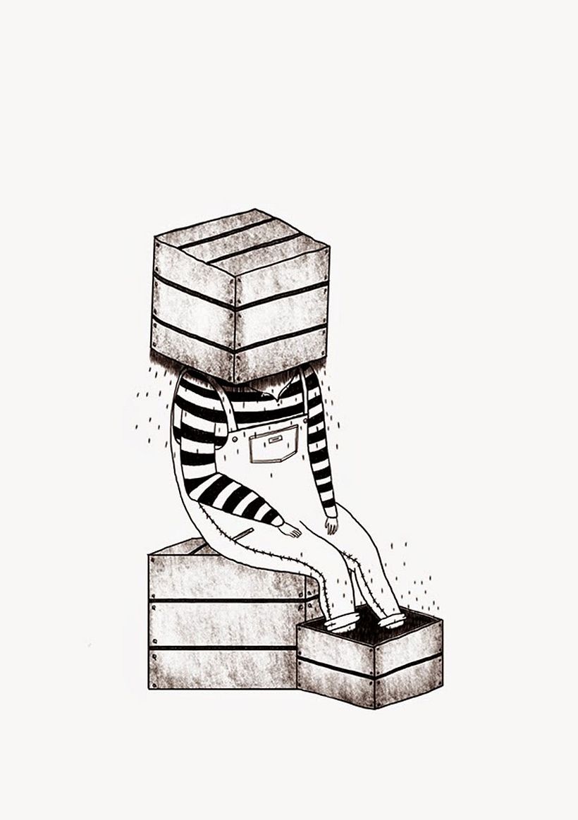 La ilustración tierna y surrealista de Liébana Goñi 11