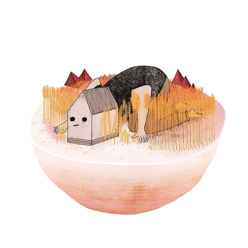 La ilustración tierna y surrealista de Liébana Goñi 12