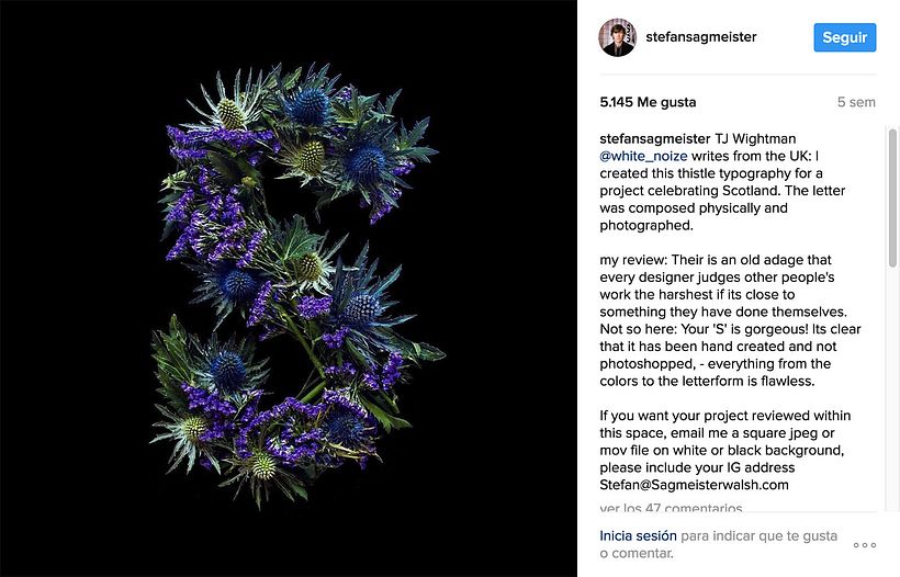 El mismísimo Stefan Sagmeister podría criticar tu trabajo 15