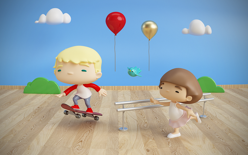 Mi Proyecto del curso: Diseño de personajes en Cinema 4D: del boceto a la impresión 3D 0