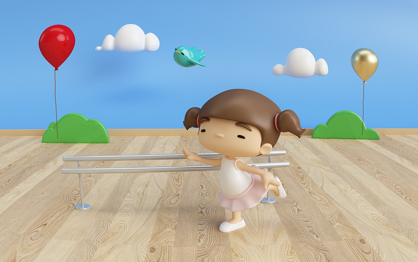 Mi Proyecto del curso: Diseño de personajes en Cinema 4D: del boceto a la impresión 3D 3