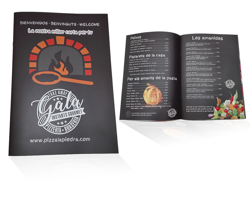 Carta Menú Pizzeria -1