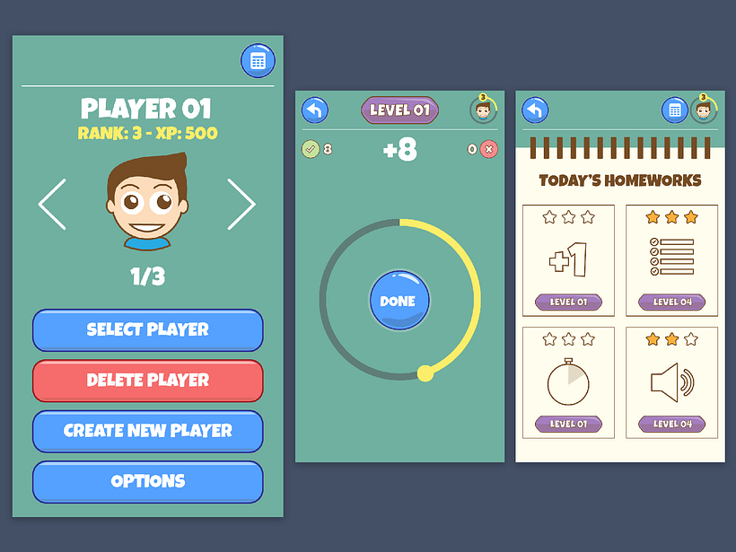 App videojuego - UX / UI