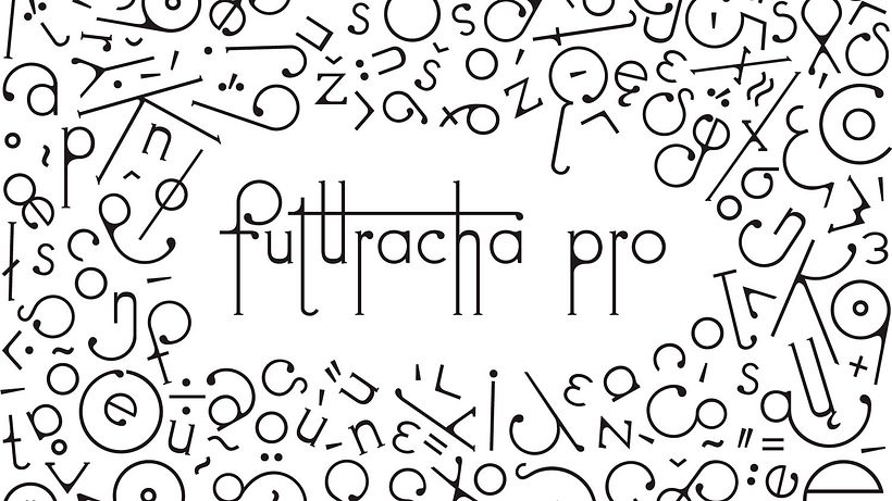 Futuracha, una tipografía que cambia mientras escribes 10