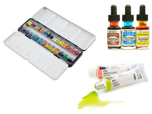 Los materiales favoritos de Ana Victoria Calderón para pintar con acuarela 9