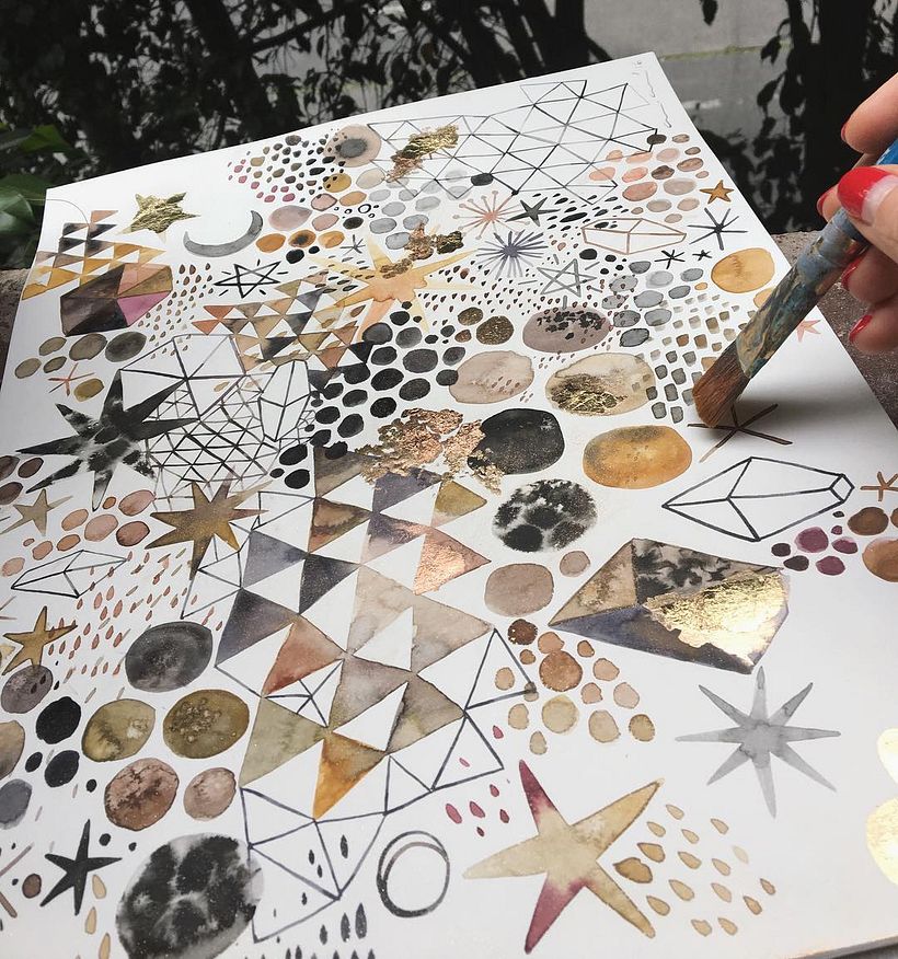 Los materiales favoritos de Ana Victoria Calderón para pintar con acuarela 20