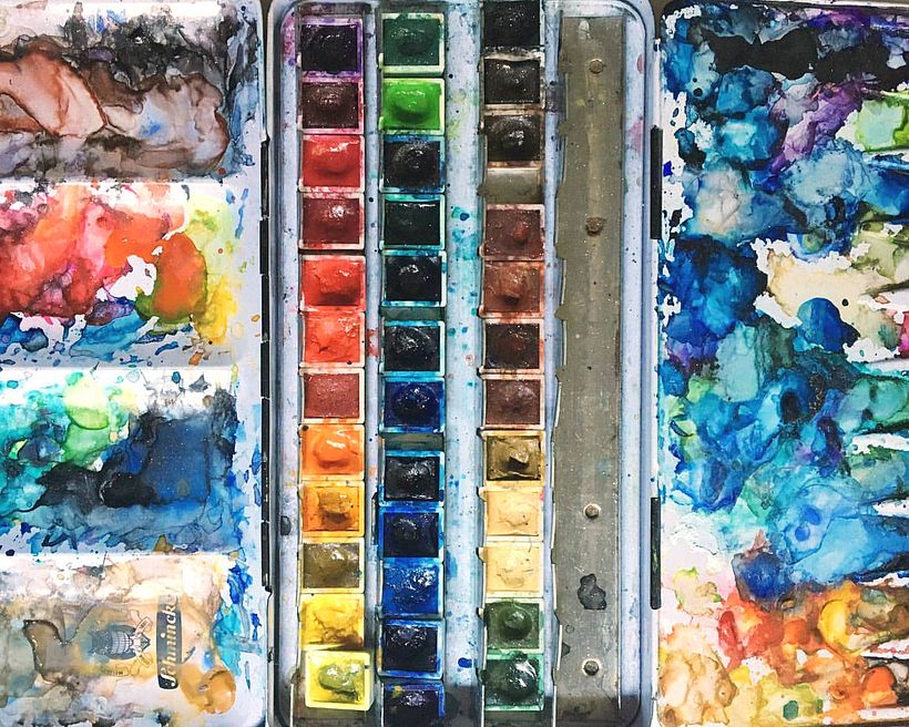 Los materiales favoritos de Ana Victoria Calderón para pintar con acuarela 11