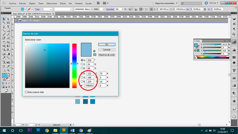 ¿Porque illustrator me pone los colores en "escala de grises"? 2
