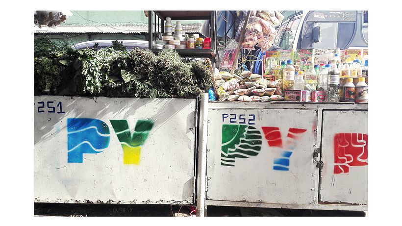 Identidad Paseo de los Yuyos - Mercado Nº 4  de Asunción. 5