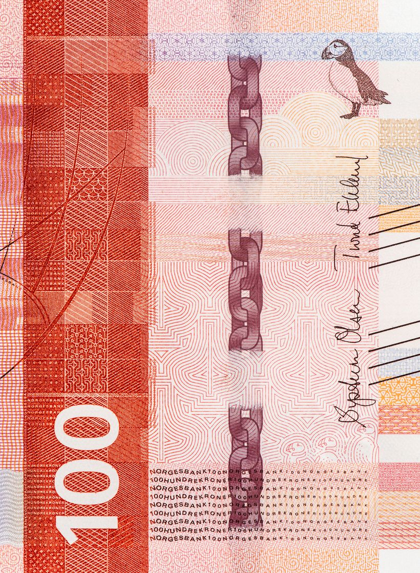 Noruega estrena nuevos billetes con diseño "pixelado" 8