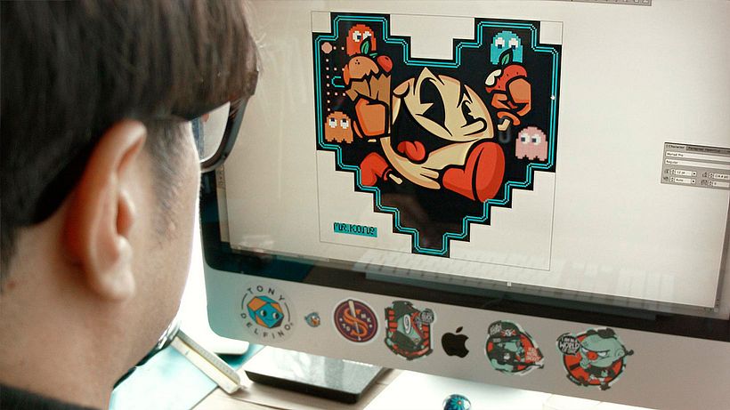 Ilustrando en analógico y digital con Mr.Kone 1