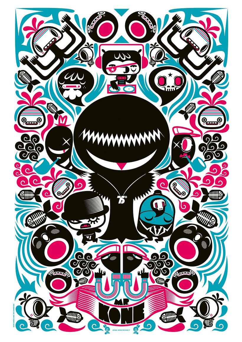 Ilustrando en analógico y digital con Mr.Kone 6