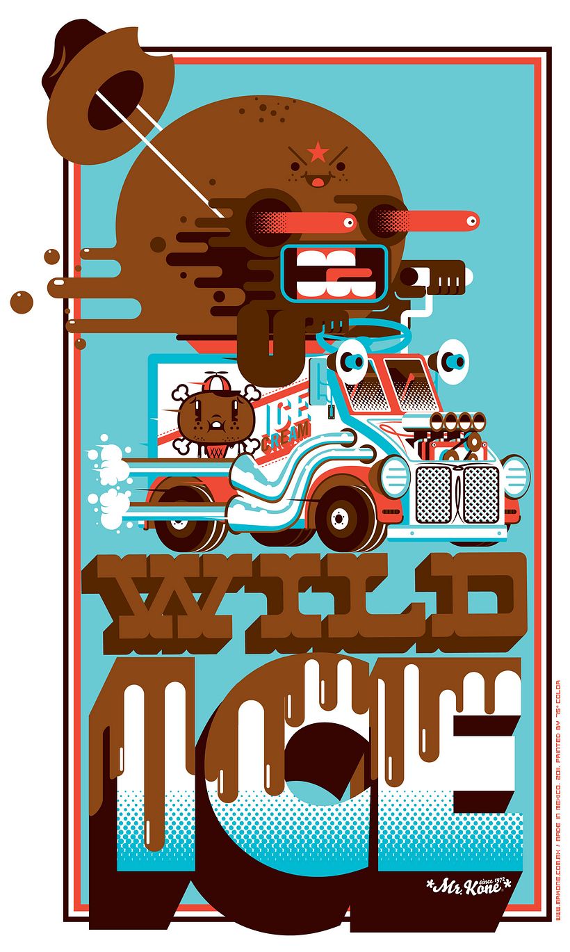 Ilustrando en analógico y digital con Mr.Kone 12
