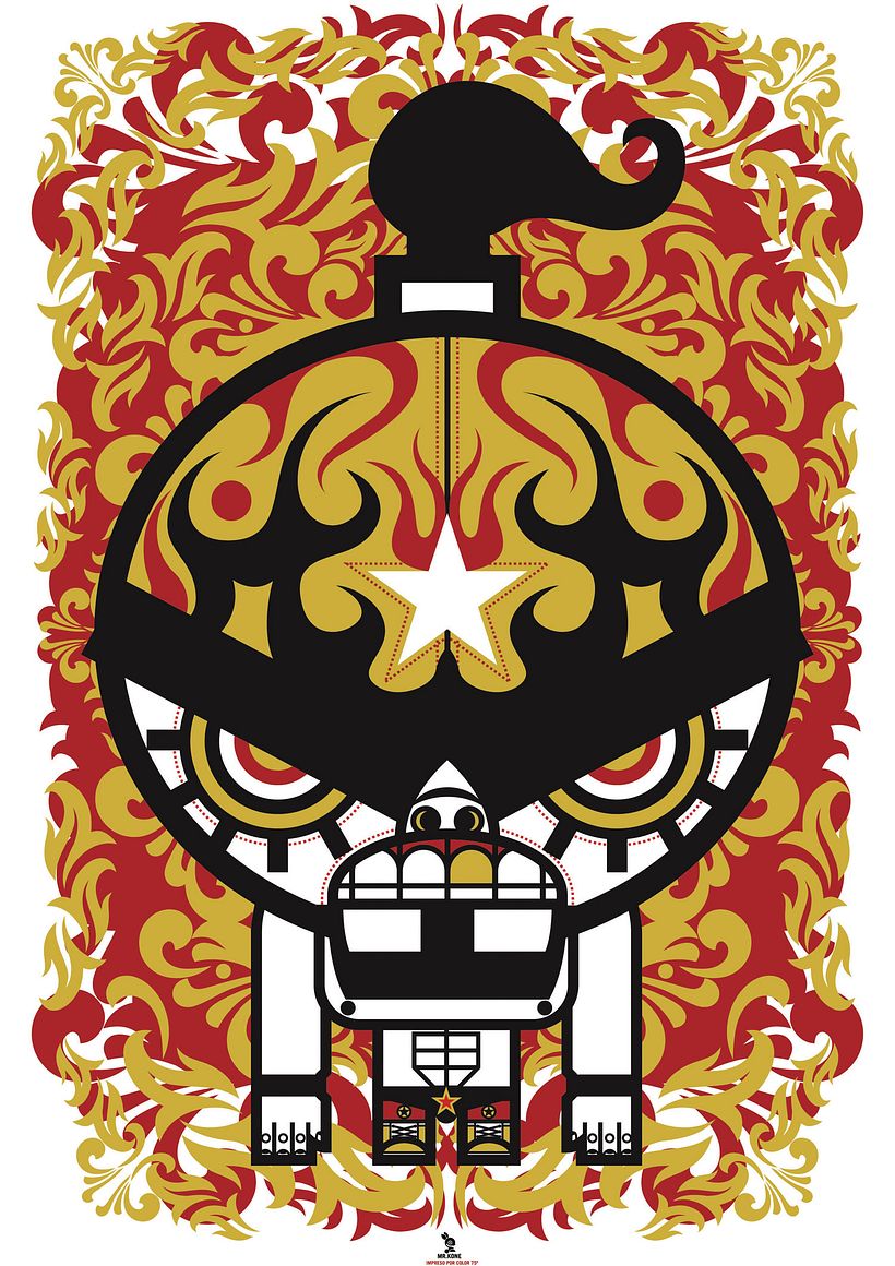 Ilustrando en analógico y digital con Mr.Kone 14