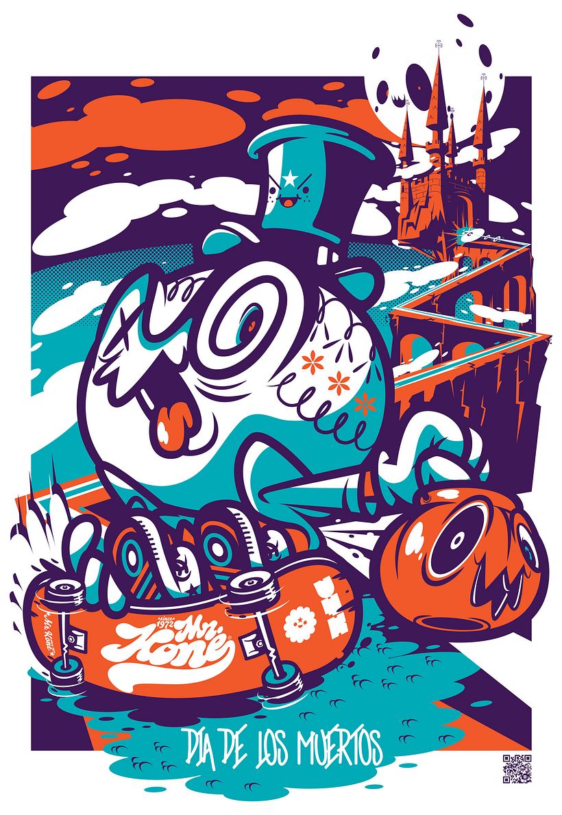Ilustrando en analógico y digital con Mr.Kone 21