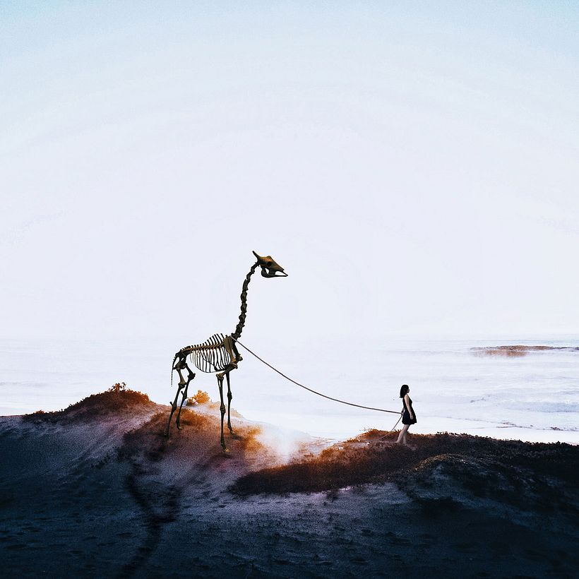 Karen Cantuq reinventa la naturaleza con sus collages fotorrealistas 1
