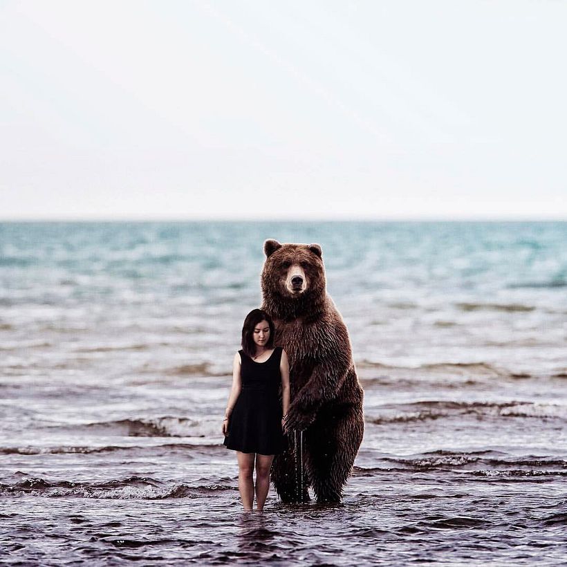 Karen Cantuq reinventa la naturaleza con sus collages fotorrealistas 10