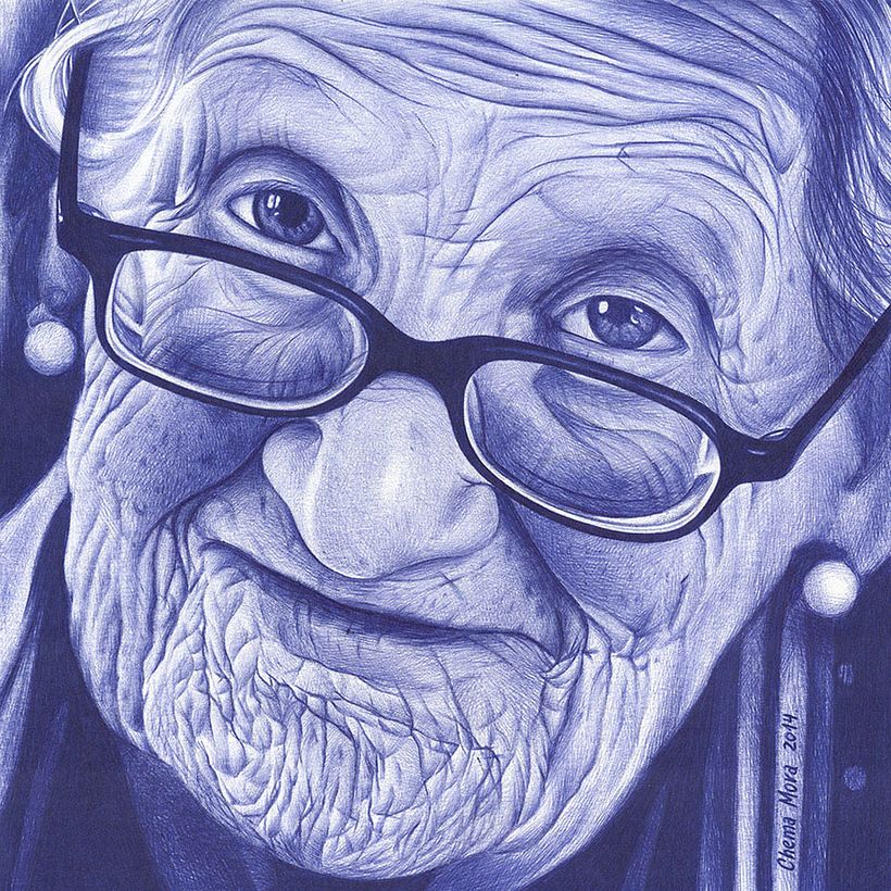 Chema Mora ilustra la vida con un bolígrafo de usar y tirar 7