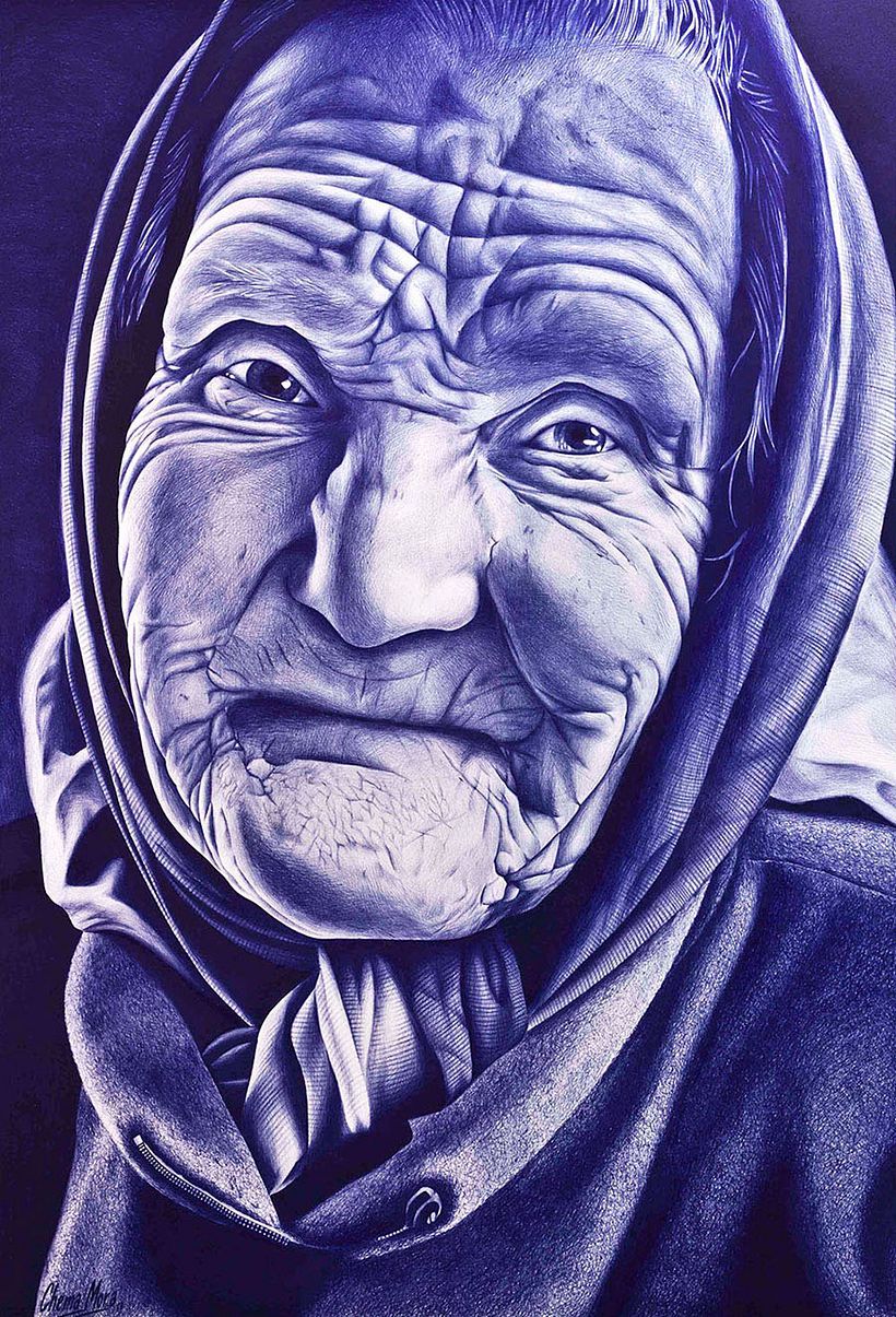 Chema Mora ilustra la vida con un bolígrafo de usar y tirar 9