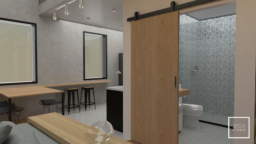 Diseño 3D de un Loft 1