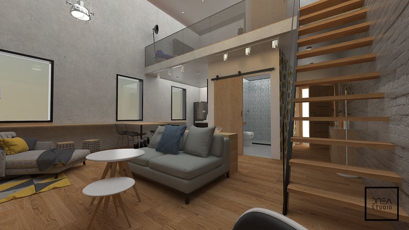 Diseño 3D de un Loft 6