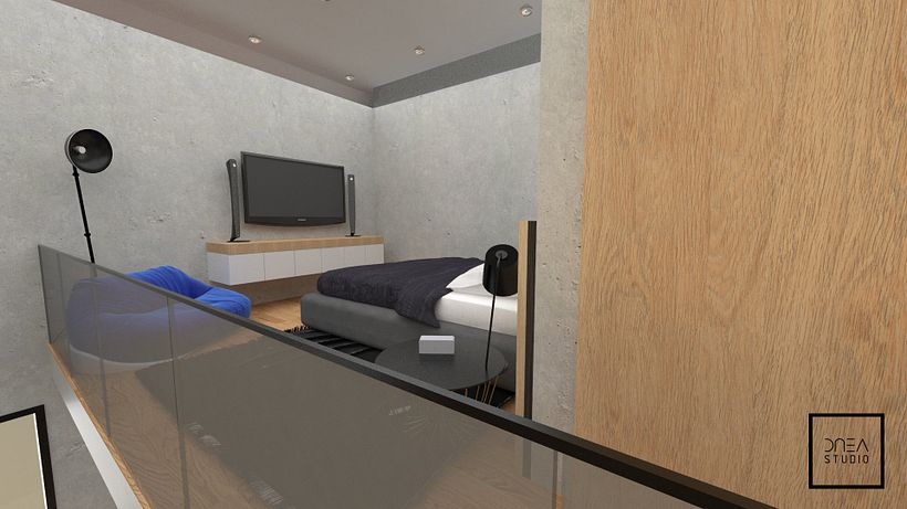 Diseño 3D de un Loft 8