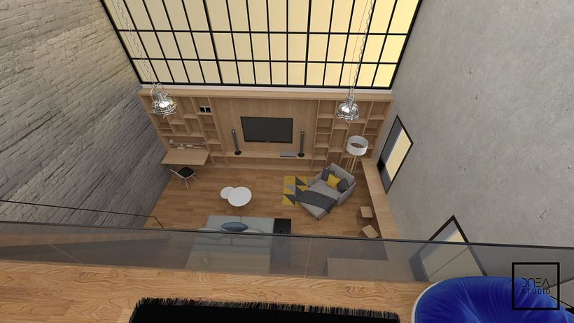Diseño 3D de un Loft 9